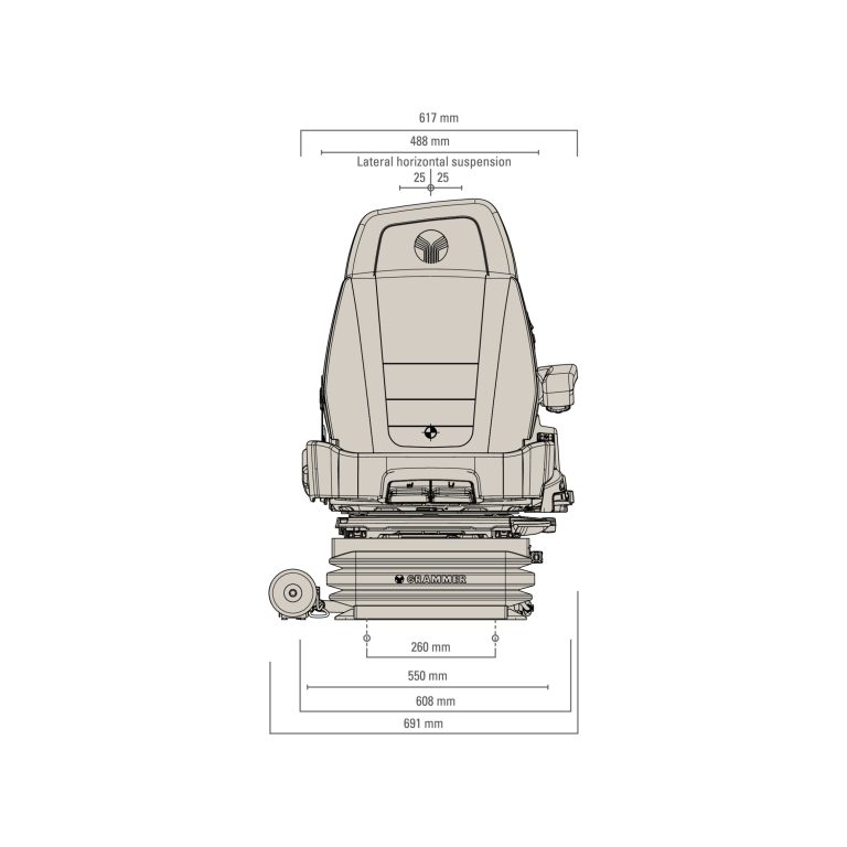 Technical drawing Maximo XT Evolution Active
